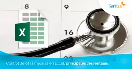 Desventajas principales del control de citas médicas en Excel